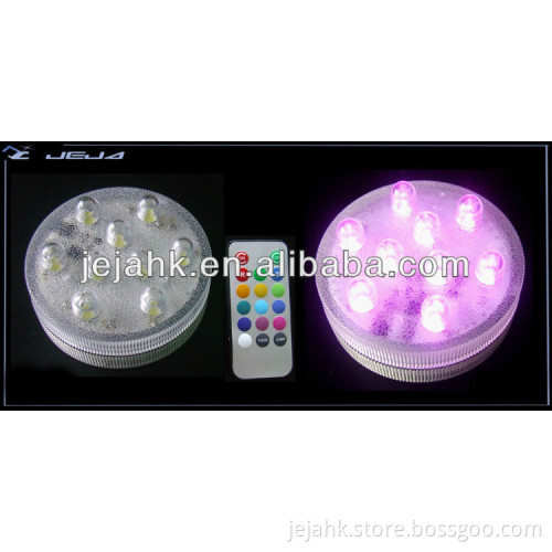 3AA Battery Operated Waterproof 2.8 Inch Warm White LED Light Base For Hanging Paper Lantern Light